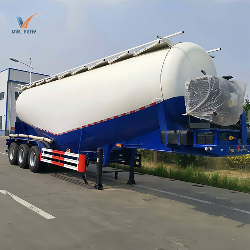 3-axle 40m³ Bulk Cement Tank Trailer