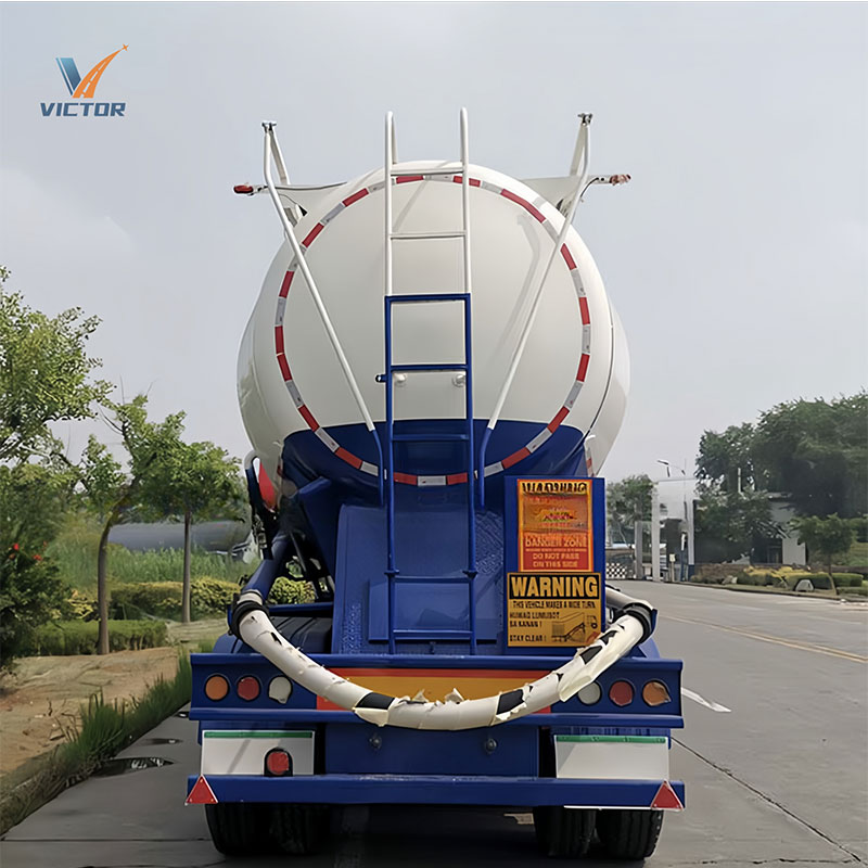 3-axle 40m³ Bulk Cement Tank Trailer