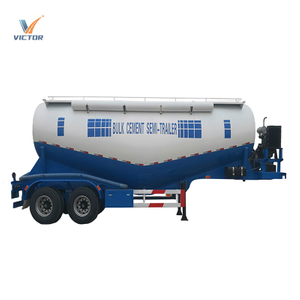 2-axle 25m³ Bulk Cement Tank Trailer