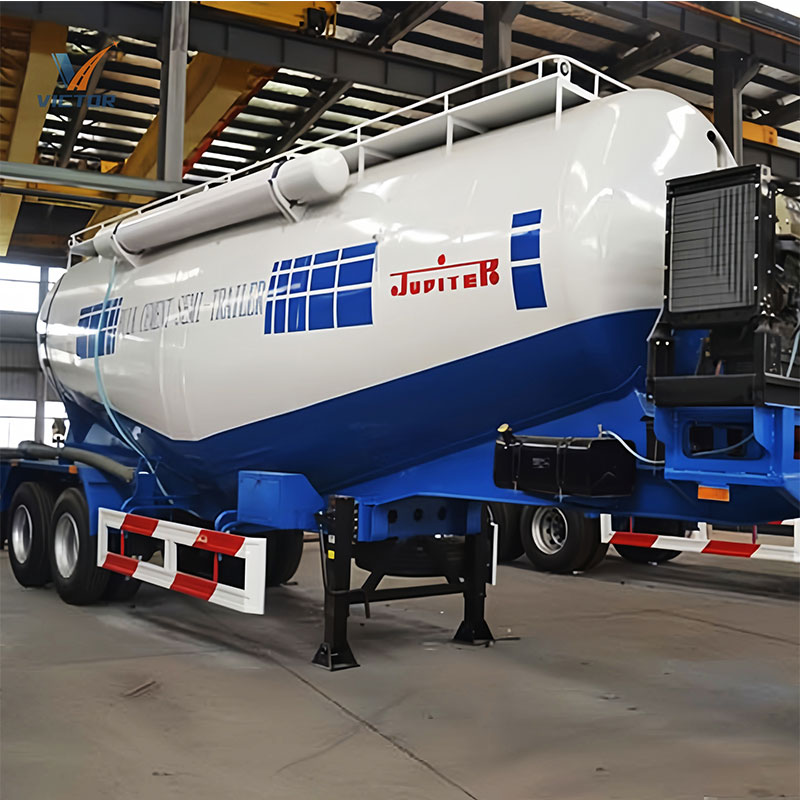 2-axle 25m³ Bulk Cement Tank Trailer